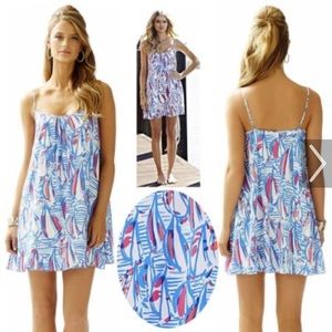 Lilly Pulitzer Daphne Dress - Red Right Return